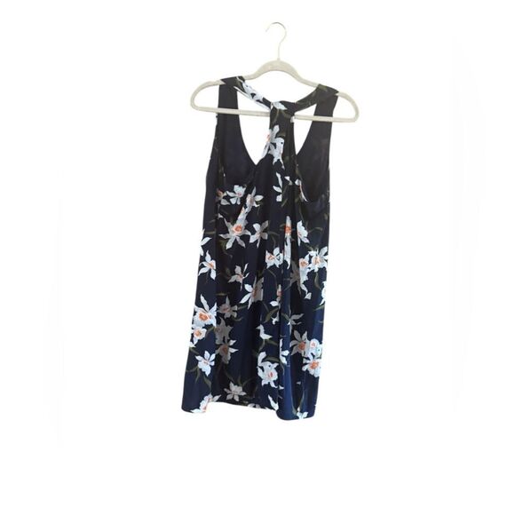 NWOT Old Navy Large Razorback Blue Floral Dress - Picture 3 of 8
